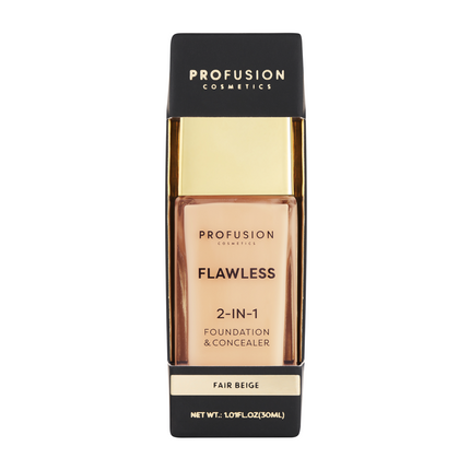 FLAWLESS 2-IN-1 FOUNDATION AND CONCEALER