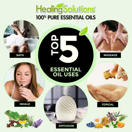 Healing Solutions Cassia Essential Oil Organic 10ml – Undiluted, Pure