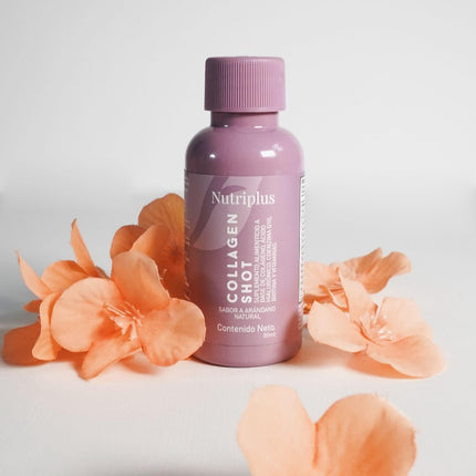 FARMASi Nutriplus Beauty Shot Collagen – Type I & III, Hyaluronic Acid, Vitamins | Sugar-Free Cranberry Flavor