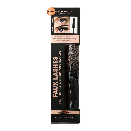 FAUX LASHES | LENGTHENING & VOLUMIZING MASCARA