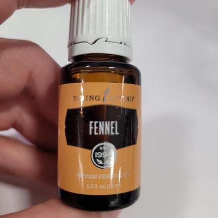 Young Living Fennel Essential Oil 15ml | Rich Anise Aroma for Diffusers & Massage