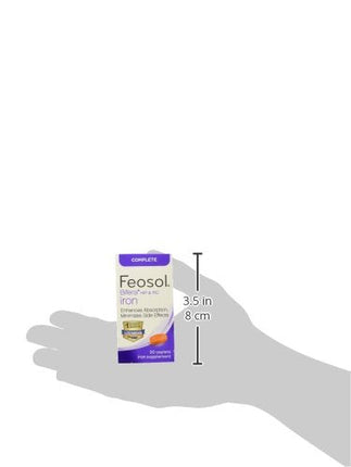 Feosol Complete with Bifera Iron 30 Caplets (3 Pack) | Iron Supplement