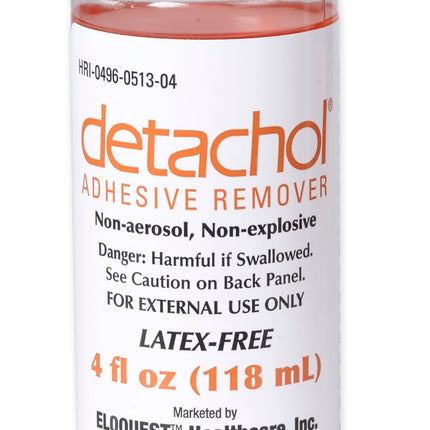 Ferndale Detachol Adhesive Remover – 4oz, Alcohol & Acetone Free, Gentle on Sensitive Skin