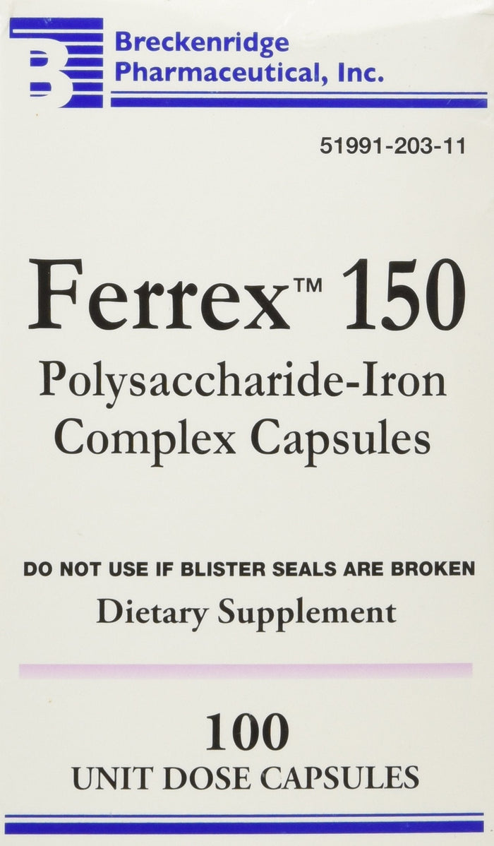 FERREX 150 CAPS BRE Size 10X10 UD – Iron Support