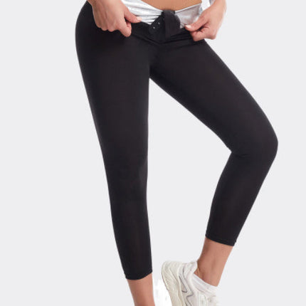 Body Shaper Pants Sauna Shapers Hot Sweat Sauna Effect Slimming Pants Fitness Short Shapewear Workout Gym Leggings Fitness Pants