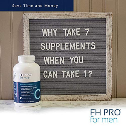Fairhaven Health FH Pro for Men – Clinically Studied Prenatal Fertility Support for Him | 180 Capsules