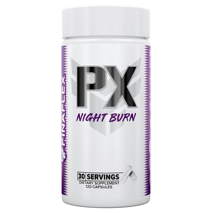 FINAFLEX PX Night Burn - Non-Stimulant Fat Burner | 120 Capsules