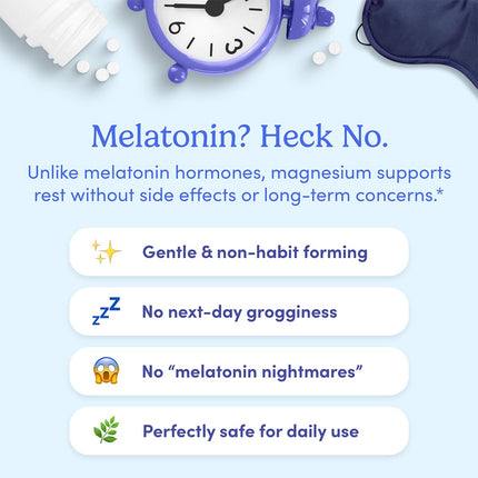 First Day Women’s Nighttime Reset Calming Magnesium Gummies – Sleep Support, Calm Mood & Energy – No Melatonin – 30-Day Supply