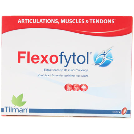 Flexofytol Bio-Optimized Turmeric Extract for Joints and Arthritis – 180 Gel-Caps