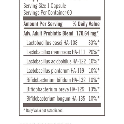 Flora Advanced Adult Probiotic – 34B CFU, 7 Senior Strains, Gluten Free