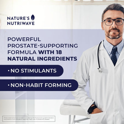 FlowForceMax Herbal Support - Plant-Based Saw Palmetto (30 Chewables)