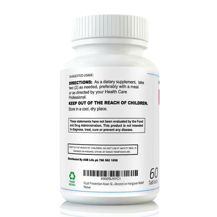 Flush Prevention Red Face Supplements | Clinically Formulated Fast Absorption