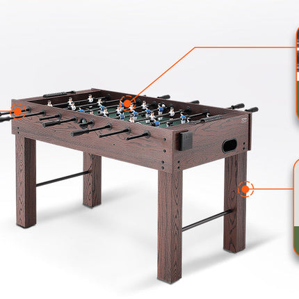VEVOR Foosball Table Indoor Full Size Foosball Table for Family Soccer with Foosball Table Set Include 4 Balls and 2 Cup Holders