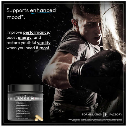 Formulation Factory Self Obsessed – 10-in-1 Masculine Vitality & Testosterone Support