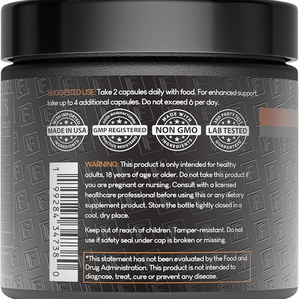 Formulation Factory Shroom Vroom: 10-in-1 Mushroom Supplement with Lion’s Mane & Reishi – 240 Count (Pack of 2)
