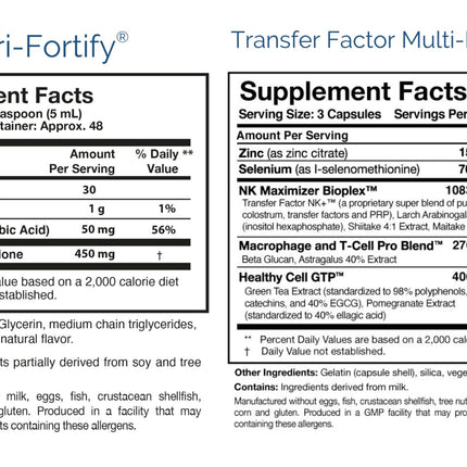 Researched Nutritionals Foundation Kit - Tri-Fortify Liposomal Glutathione (450mg) Watermelon, Transfer-Factor Multi Immune, ATP 360 & CytoQuel to Support Energy, Immunity, Cytokine Response & Detox
