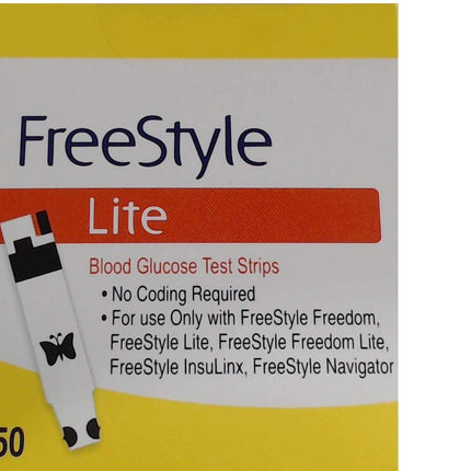 Freestyle Lite Blood Glucose Test Strips for Freestyle Lite Monitor System