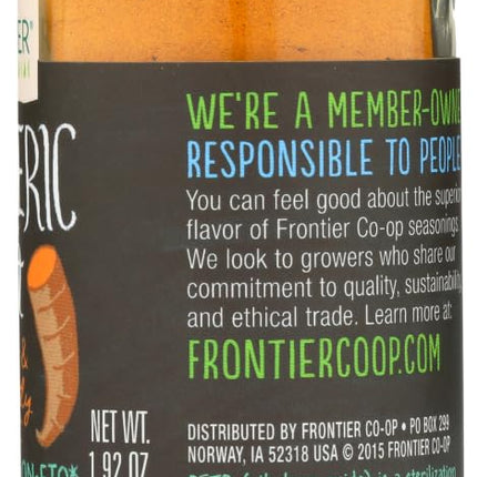 Frontier Herb Turmeric Root - Ground - 1.92 oz