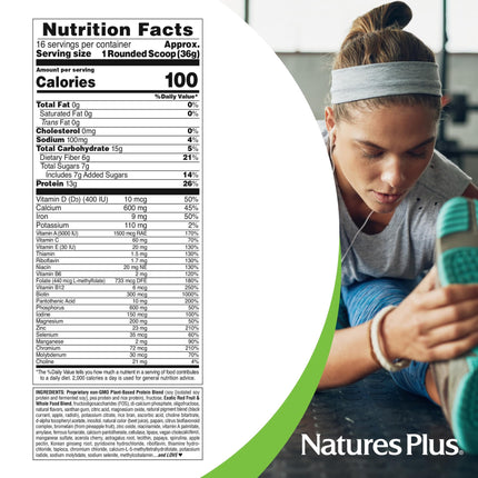FRUITEIN Exotic Red Fruit Shake – 13 g Plant-Based Protein per Serving