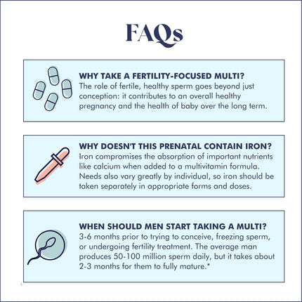 FullWell Fertility Multivitamin for Men & Women | Daily Conception Support & Sperm Health | Dietitian-Formulated