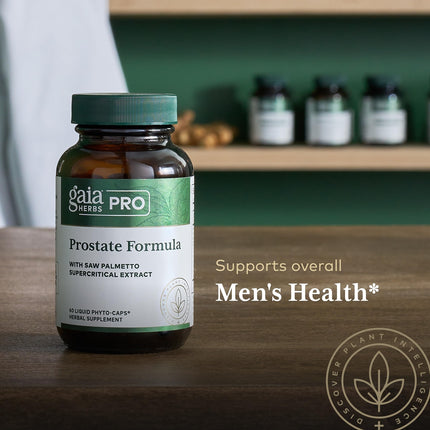 Gaia Herbs Pro Prostate Formula - Prostate Health Support | 60 Liquid Phyto-Caps