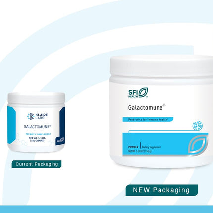 Klaire Labs Galactomune Powder – Immune Support, Prebiotic GOS + Beta-Glucan