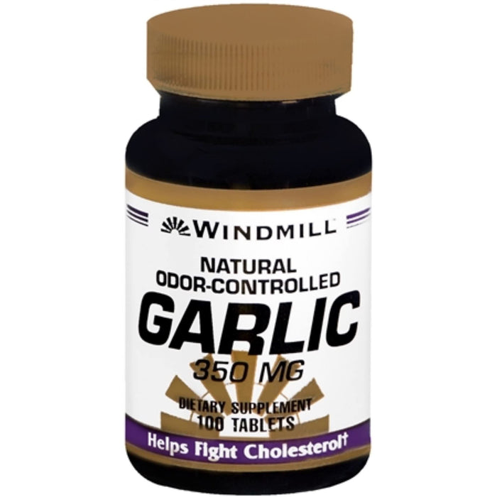Garlic TABS 350MG WMILL Size 100 - Garlic Supplement