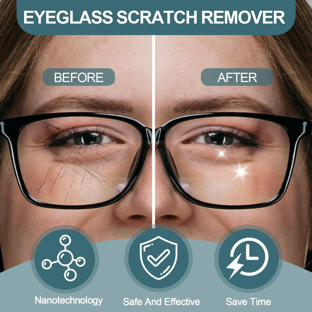 Gartiage Eyeglass Scratch Remover & Cleaner Spray – Lens & Screen Cleaning Kit