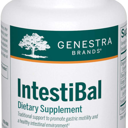 Genestra Brands IntestiBal – Digestive Support with Ginger & Wormwood Essential Oils | 60 Capsules