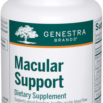 Genestra Brands Macular Support | Supports Optimal Macular Pigment Optical Density | 60 Capsules