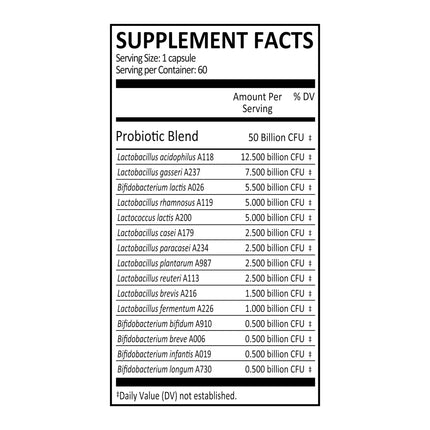 Genuine Health Women's Daily Probiotic - Multi-Strain Formula (60 Count) for Digestive, Vaginal & Skin Health
