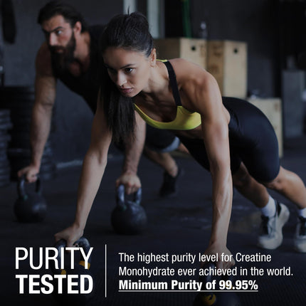 German Creatine Micronized Monohydrate Powder | 99.99% Creapure, Unflavored, 270g (54 Servings) – 3rd-Party Tested