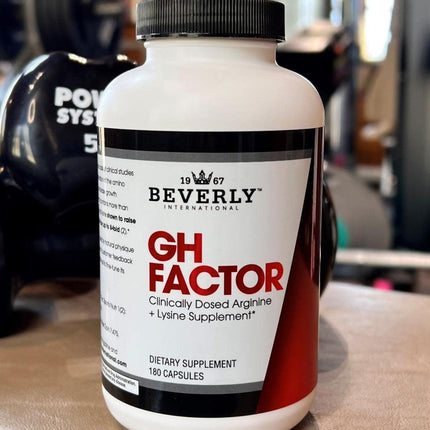 Beverly International GH Factor 180 Capsules – Raise GH Levels Up to 8x