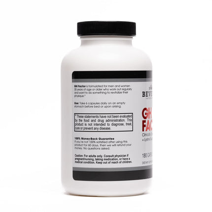 Beverly International GH Factor 180 Capsules – Raise GH Levels Up to 8x
