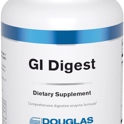 Douglas Laboratories G.I. Digest | Complete Enzyme Formula with Gluten & Dairy Enzymes | 90 Capsules