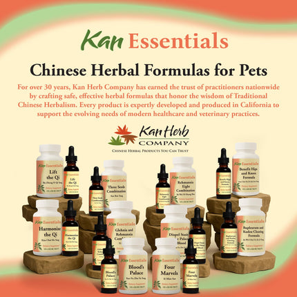 Glehnia and Rehmannia Combination 120 Tabs – Kan Essentials | Kan Herbs