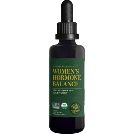 Global Healing Center Women's Hormone Balance Drops – Organic Liquid Supplement for Vitality, Mood & Metabolism