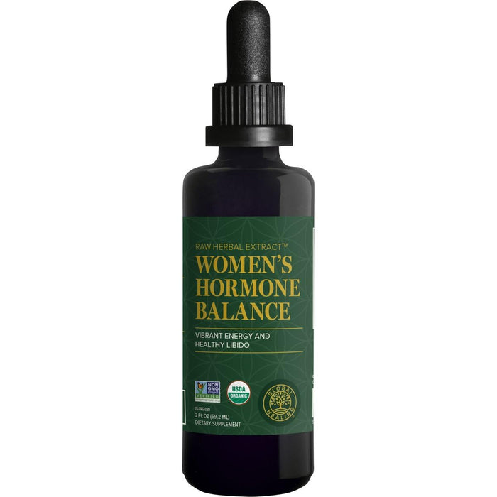Global Healing Center Women's Hormone Balance Drops – Organic Liquid Supplement for Vitality, Mood & Metabolism