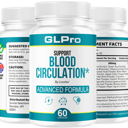 (3 Pack) GLPro Capsules – GL Pro Support & Blood Balance Formula | Premium Multivitamin 180 Capsules