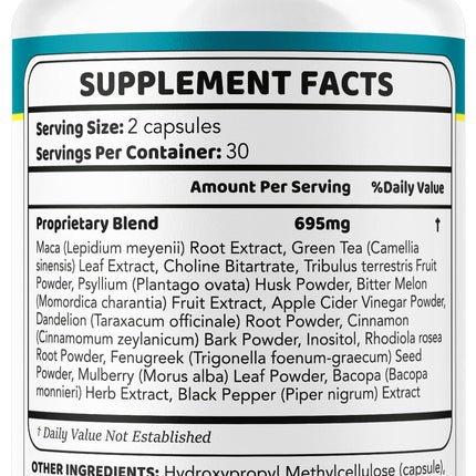 (3 Pack) GLPro Capsules – GL Pro Support & Blood Balance Formula | Premium Multivitamin 180 Capsules