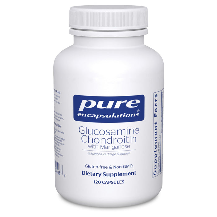 Pure Encapsulations Glucosamine Chondroitin with Manganese – Joint Support, Cartilage Health & Connective Tissue (120 Capsules)