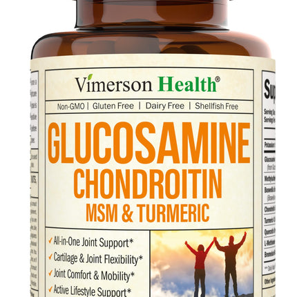Glucosamine Chondroitin MSM 1500 mg – Joint Support & Cartilage Health (90 Tablets)