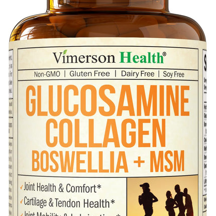 Glucosamine Chondroitin MSM with Hydrolyzed Collagen – Joint Support