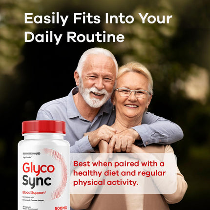 (3 Pack) Glyco Sync Capsules – All-Natural Balance Support, 90 Capsules