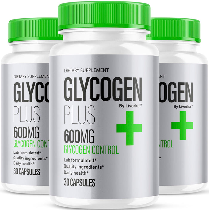 (3 Pack) Glycogen Plus – 600mg Capsules | Glycogen Support