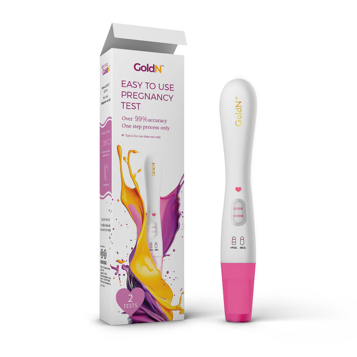 GoldN™ Early Detection Pregnancy Test – HCG Midstream Kit, 99% Accurate