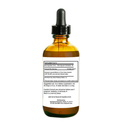 Rainforest Pharmacy Graviola Liquid Extract 4 fl oz Immune System Support