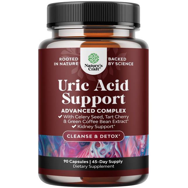 Green Coffee Bean Extract for Uric Acid Cleanse & Detox – 90 Count