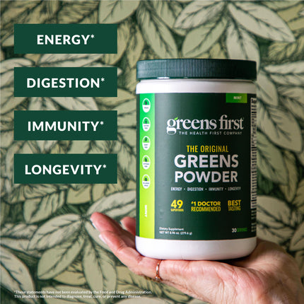 Greens First Original Greens Powder - 49 Superfoods, Berry, 30 Servings