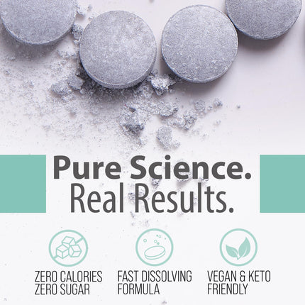 H2UP™ Sugar-Free Molecular Hydrogen Tablets – 60 Count, 12 PPM Hydrogen